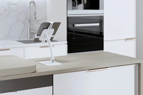 NeoMounts DS15-625WH1 Countertop Tablet Holder Tablet Mount NeoMounts