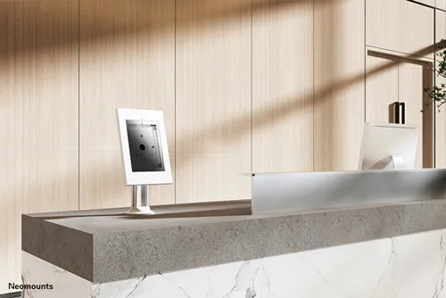 NeoMounts DS15-640WH1 Countertop Tablet Holder Tablet Mount NeoMounts