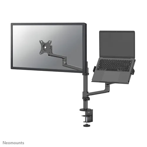 NeoMounts 17" - 27" Monitor/Laptop Desk Mount | DS20-425BL2 Table Stand NeoMounts