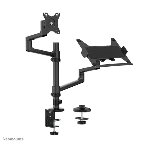 NeoMounts 17" - 27" Monitor/Laptop Desk Mount | DS20-425BL2 Table Stand NeoMounts