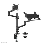 NeoMounts 17" - 27" Monitor/Laptop Desk Mount | DS20-425BL2 Table Stand NeoMounts
