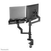 NeoMounts 17" - 27" Monitor/Laptop Desk Mount | DS20-425BL2 Table Stand NeoMounts