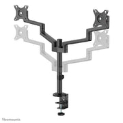 NeoMounts 17" - 27" Dual Monitor Arm Desk Mount | DS60-425BL2 Monitor Arm Desk Mount NeoMounts