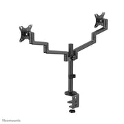 NeoMounts 17" - 27" Dual Monitor Arm Desk Mount | DS60-425BL2 Monitor Arm Desk Mount NeoMounts