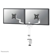NeoMounts 17" - 27" Dual Monitor Arm Desk Mount | DS60-425WH2 Monitor Arm Desk Mount NeoMounts