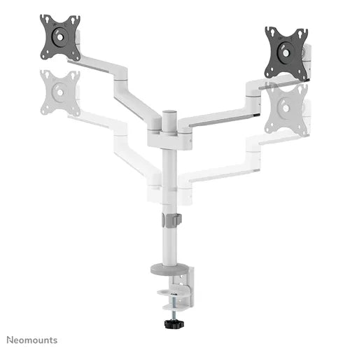 NeoMounts 17" - 27" Dual Monitor Arm Desk Mount | DS60-425WH2 Monitor Arm Desk Mount NeoMounts