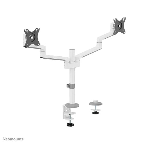 NeoMounts 17" - 27" Dual Monitor Arm Desk Mount | DS60-425WH2 Monitor Arm Desk Mount NeoMounts
