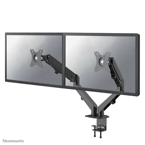 NeoMounts 17"-27" Screen Monitor Arm Desk Mount | DS70-700BL2 Monitor Arm Desk Mount NeoMounts