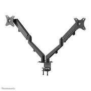 NeoMounts 17"-27" Screen Monitor Arm Desk Mount | DS70-700BL2 Monitor Arm Desk Mount NeoMounts