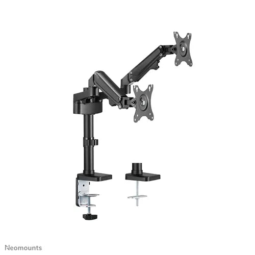 NeoMounts 17"-27" Dual Monitor Arm Desk Mount | DS70-750BL2 Monitor Arm Desk Mount NeoMounts