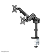NeoMounts 17"-27" Dual Monitor Arm Desk Mount | DS70-750BL2 Monitor Arm Desk Mount NeoMounts