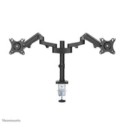 NeoMounts 17"-27" Dual Monitor Arm Desk Mount | DS70-750BL2 Monitor Arm Desk Mount NeoMounts