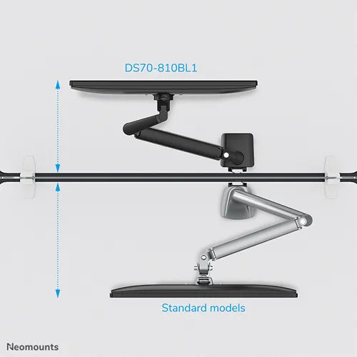 Neomounts DS70-810BL1 17-32" Monitor Arm Desk Mount