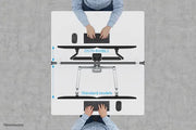 NeoMounts 17"-32" Dual Monitor Arm Desk Mount | DS70-810BL2 Monitor Arm Desk Mount NeoMounts