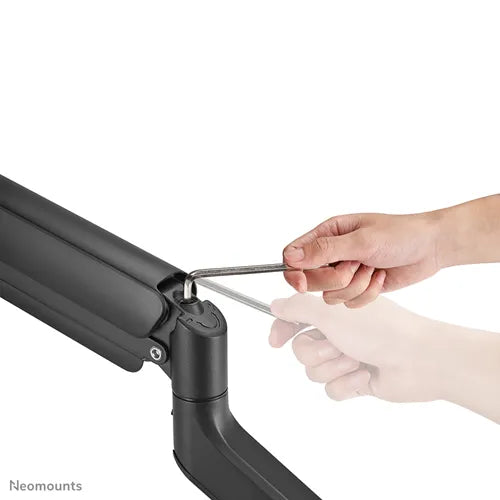 NeoMounts 17"-49" Monitor Arm Desk Mount For Curved Ultra-Wide Screens | DS70PLUS-450BL1 Monitor Arm Desk Mount NeoMounts