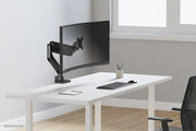 NeoMounts 17"-49" Monitor Arm Desk Mount For Curved Ultra-Wide Screens | DS70PLUS-450BL1 Monitor Arm Desk Mount NeoMounts