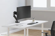 NeoMounts 17"-49" Monitor Arm Desk Mount For Curved Ultra-Wide Screens | DS70PLUS-450BL1 Monitor Arm Desk Mount NeoMounts