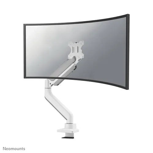 NeoMounts 17" - 49" Curved Ultra-Wide Screens Monitor Arm Desk Mount | DS70PLUS-450WH1 Monitor Arm Desk Mount NeoMounts