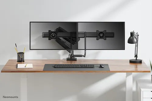 Neomounts 17"-32" Dual Monitor Arm Desk Mount | DS75-450BL2 Monitor Arm Desk Mount NeoMounts
