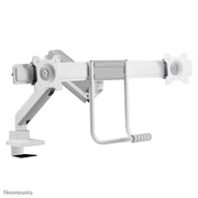 Neomounts 17"-32" Dual Monitor Arm Desk Mount | DS75-450WH2 Monitor Arm Desk Mount NeoMounts