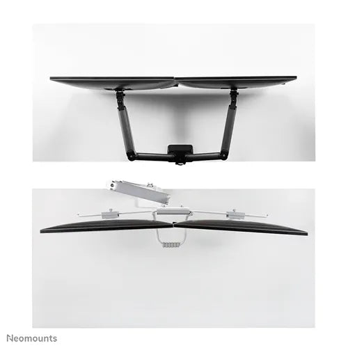 Neomounts 17"-32" Dual Monitor Arm Desk Mount | DS75-450WH2 Monitor Arm Desk Mount NeoMounts