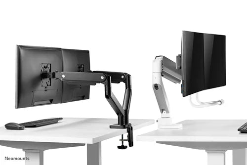 Neomounts 17"-32" Dual Monitor Arm Desk Mount | DS75-450WH2 Monitor Arm Desk Mount NeoMounts