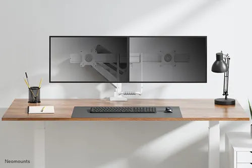 Neomounts 17"-32" Dual Monitor Arm Desk Mount | DS75-450WH2 Monitor Arm Desk Mount NeoMounts