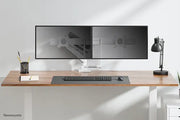 Neomounts 17"-32" Dual Monitor Arm Desk Mount | DS75-450WH2 Monitor Arm Desk Mount NeoMounts