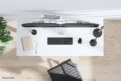 Neomounts 17"-32" Dual Monitor Arm Desk Mount | DS75-450WH2 Monitor Arm Desk Mount NeoMounts
