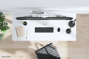 Neomounts 17"-32" Dual Monitor Arm Desk Mount | DS75-450WH2 Monitor Arm Desk Mount NeoMounts
