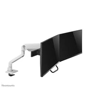NeoMounts Full Motion Monitor Arm Desk Mount | DS75S-950WH2 Monitor Arm Desk Mount NeoMounts