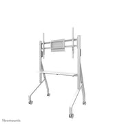 NeoMounts 55" - 86" Height Adjustable Display Trolley | FL50-525WH1 Mobile Trolley NeoMounts