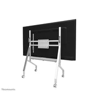 NeoMounts 55" - 86" Height Adjustable Display Trolley | FL50-525WH1 Mobile Trolley NeoMounts