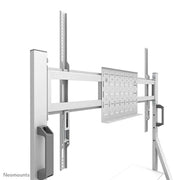 NeoMounts 55" - 86" Height Adjustable Display Trolley | FL50-525WH1 Mobile Trolley NeoMounts