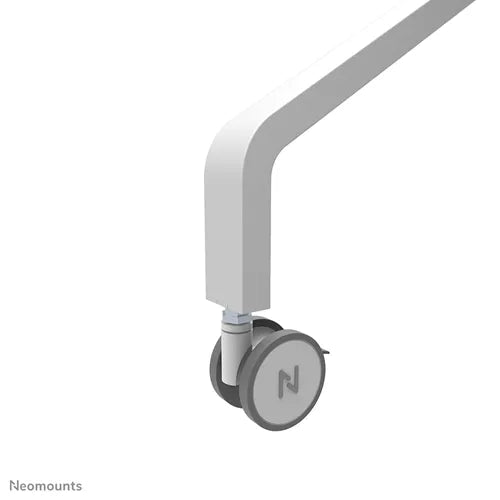 NeoMounts 55" - 86" Height Adjustable Display Trolley | FL50-525WH1 Mobile Trolley NeoMounts