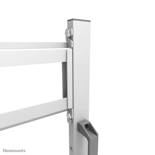 NeoMounts 55" - 86" Height Adjustable Display Trolley | FL50-525WH1 Mobile Trolley NeoMounts