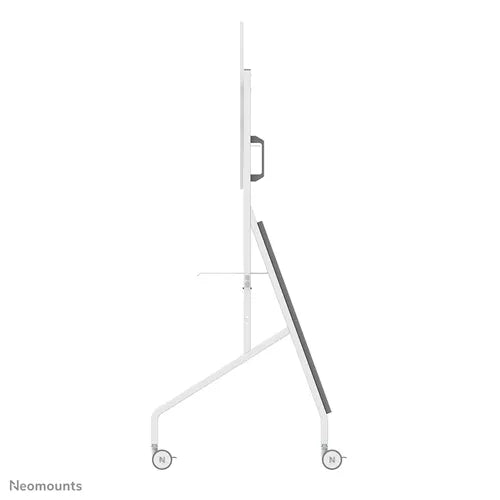 NeoMounts 55" - 86" Height Adjustable Display Trolley | FL50-525WH1 Mobile Trolley NeoMounts