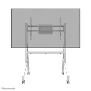 NeoMounts 55" - 86" Height Adjustable Display Trolley | FL50-525WH1 Mobile Trolley NeoMounts