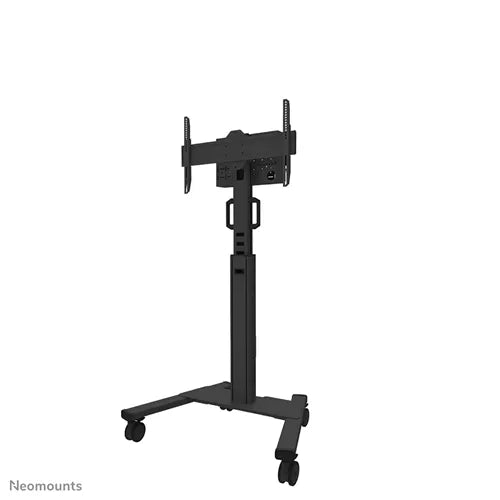 NeoMounts 37" - 75" Height Adjustable Display Trolley | FL50S-825BL1 Mobile Trolley NeoMounts