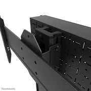 NeoMounts 37" - 75" Height Adjustable Display Trolley | FL50S-825BL1 Mobile Trolley NeoMounts