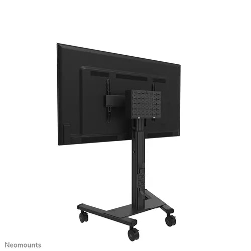 NeoMounts 37" - 75" Height Adjustable Display Trolley | FL50S-825BL1 Mobile Trolley NeoMounts
