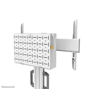 NeoMounts FL50S-825WH1 Floor Stand - For 37-75" Screens Mobile Trolley NeoMounts