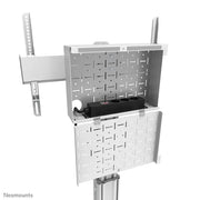 NeoMounts FL50S-825WH1 Floor Stand - For 37-75" Screens Mobile Trolley NeoMounts