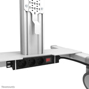 NeoMounts FL50S-825WH1 Floor Stand - For 37-75" Screens Mobile Trolley NeoMounts