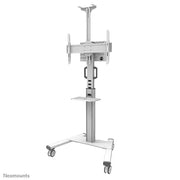 NeoMounts FL50S-825WH1 Floor Stand - For 37-75" Screens Mobile Trolley NeoMounts