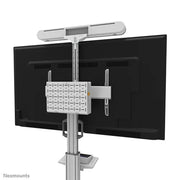 NeoMounts FL50S-825WH1 Floor Stand - For 37-75" Screens Mobile Trolley NeoMounts