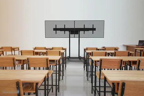 Neomounts 37" - 100" Display Trolley | FL55-875BL1 Mobile Trolley NeoMounts