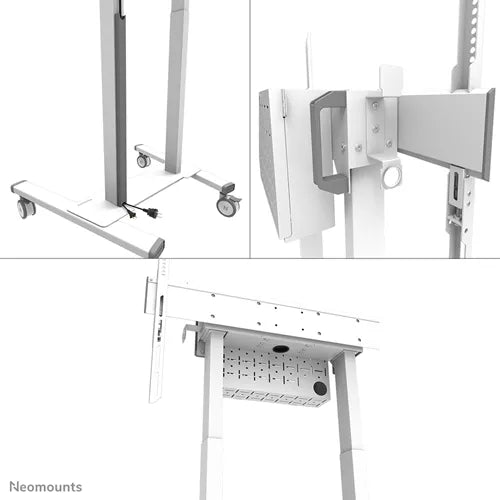 Neomounts 37" - 100" Display Trolley | FL55-875WH1 Mobile Trolley NeoMounts