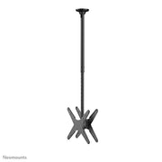 NeoMounts FPMA-C340DBLACK TV/Monitor Ceiling Mount - For 32-75" Screens Ceiling Mount Bracket NeoMounts