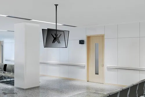 NeoMounts FPMA-C340DBLACK TV/Monitor Ceiling Mount - For 32-75" Screens Ceiling Mount Bracket NeoMounts
